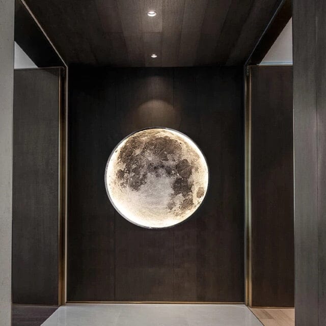 Solène Mond LED Wandleuchte mit modernem, rundem Design