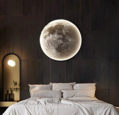 Solène Mond LED Wandleuchte mit modernem, rundem Design