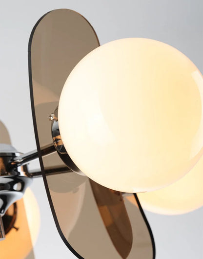 Élise Cosmo Bloom Mid-Century Glass Chandelier