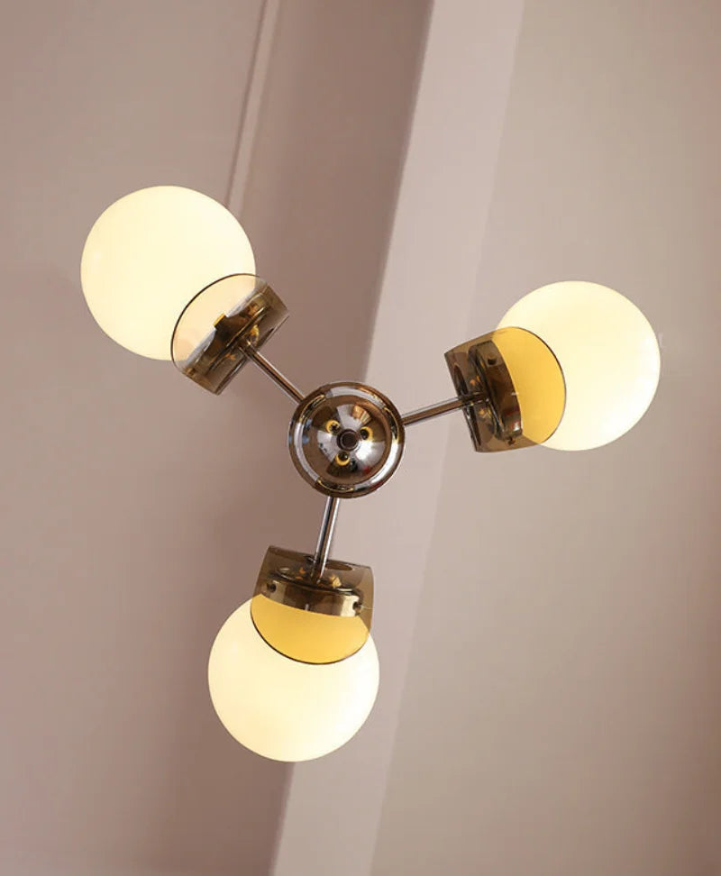 Élise Cosmo Bloom Mid-Century Glass Chandelier