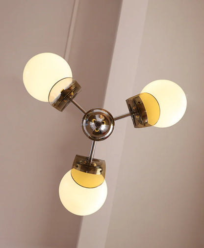Élise Cosmo Bloom Mid-Century Glass Chandelier