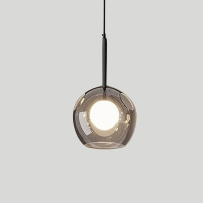 Sophie Omega Glas-Mehrkopf-Pendelleuchte