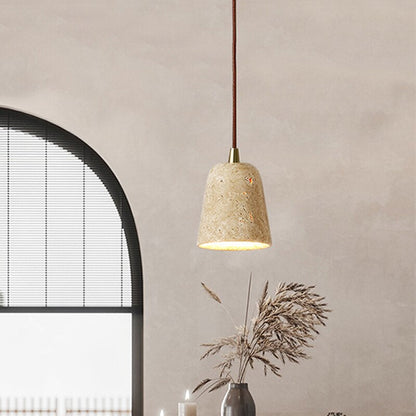 Isabelle Ora Stone Cone LED-Pendelleuchte