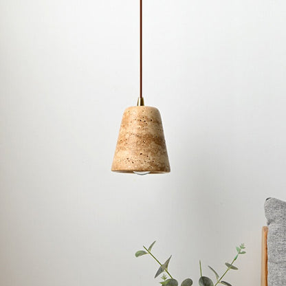 Isabelle Ora Stone Cone LED-Pendelleuchte