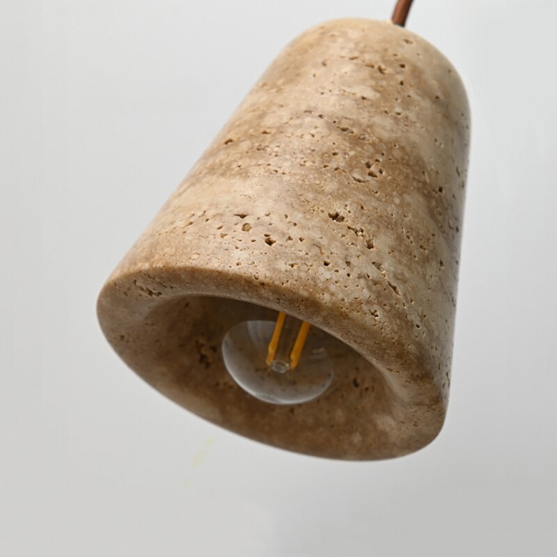 Isabelle Ora Stone Cone LED-Pendelleuchte