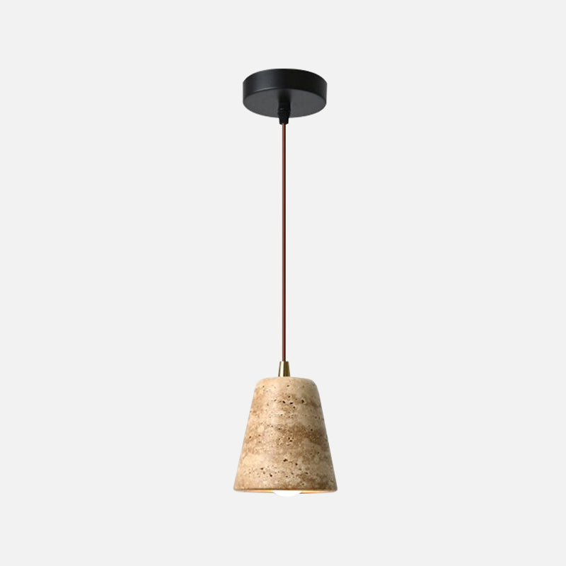 Isabelle Ora Stone Cone LED-Pendelleuchte
