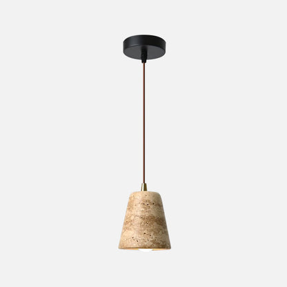 Isabelle Ora Stone Cone LED-Pendelleuchte
