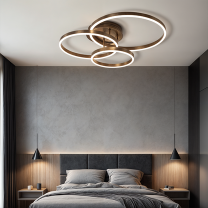 Elena Minimalist Circular Ceiling Light