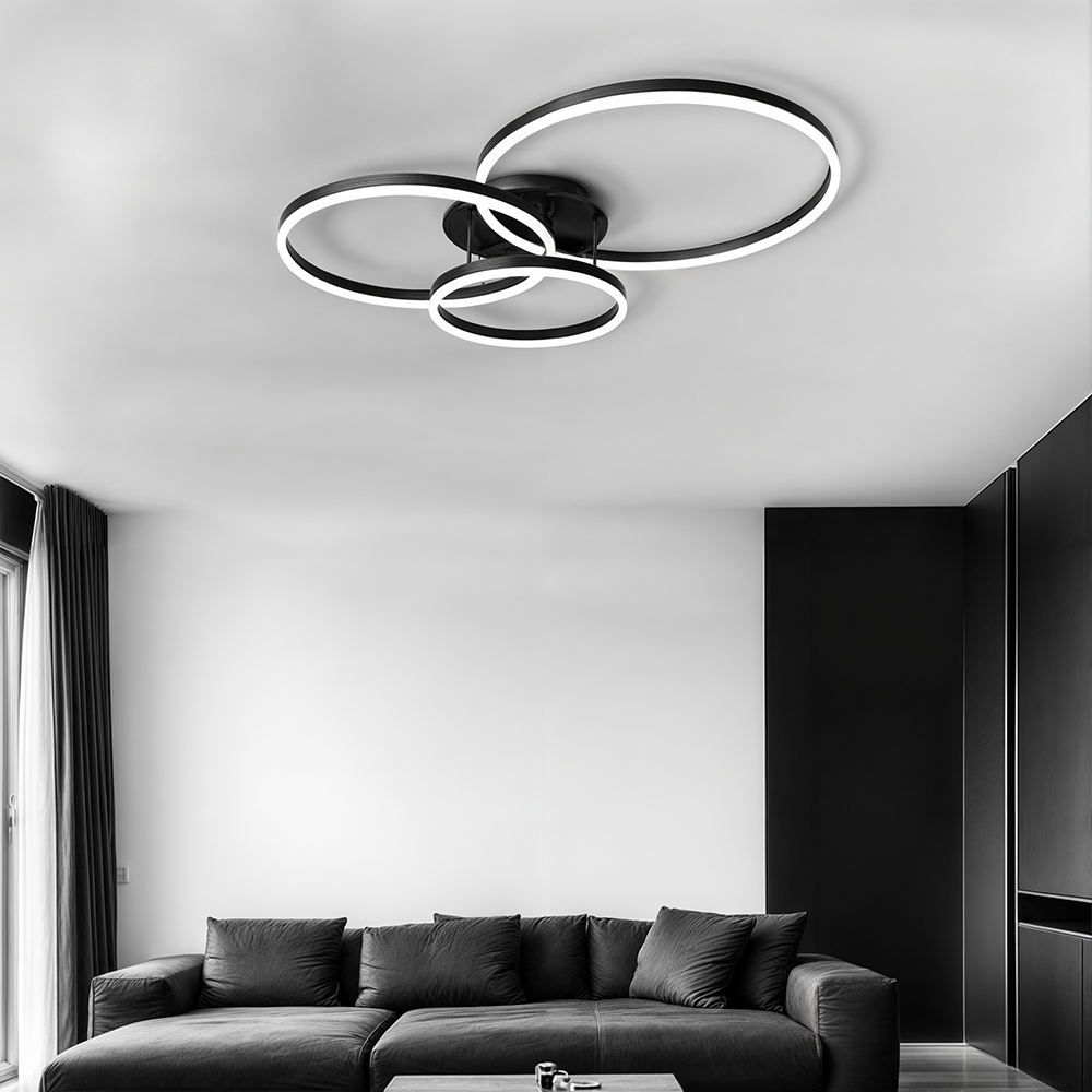 Elena Minimalist Circular Ceiling Light