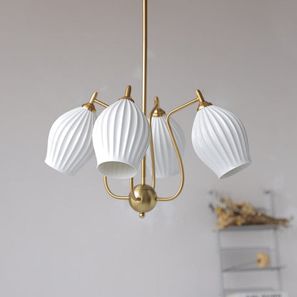 Camille Paola Keramik Minimalistische LED-Kronleuchter