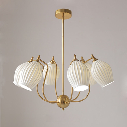 Camille Paola Keramik Minimalistische LED-Kronleuchter