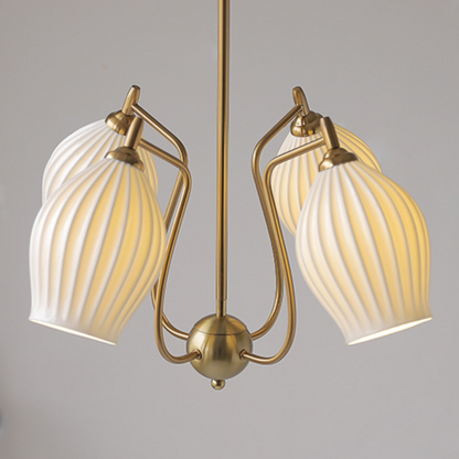 Camille Paola Keramik Minimalistische LED-Kronleuchter