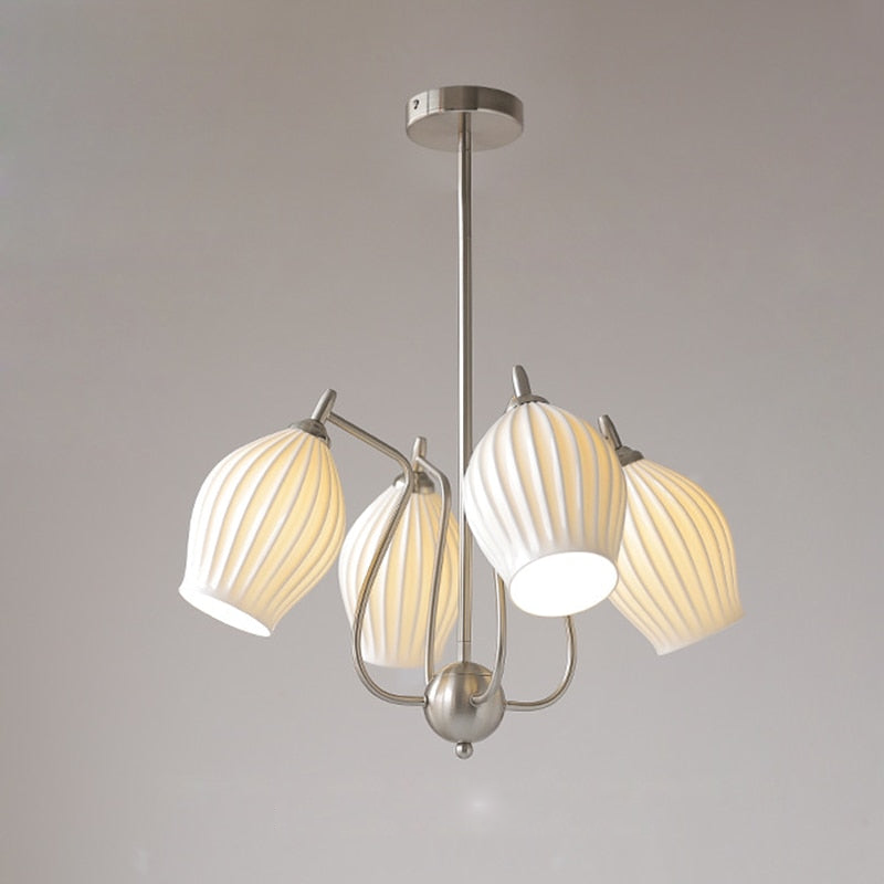 Camille Paola Keramik Minimalistische LED-Kronleuchter