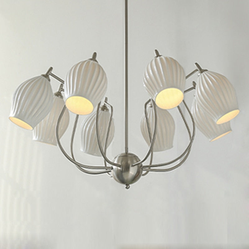 Camille Paola Keramik Minimalistische LED-Kronleuchter