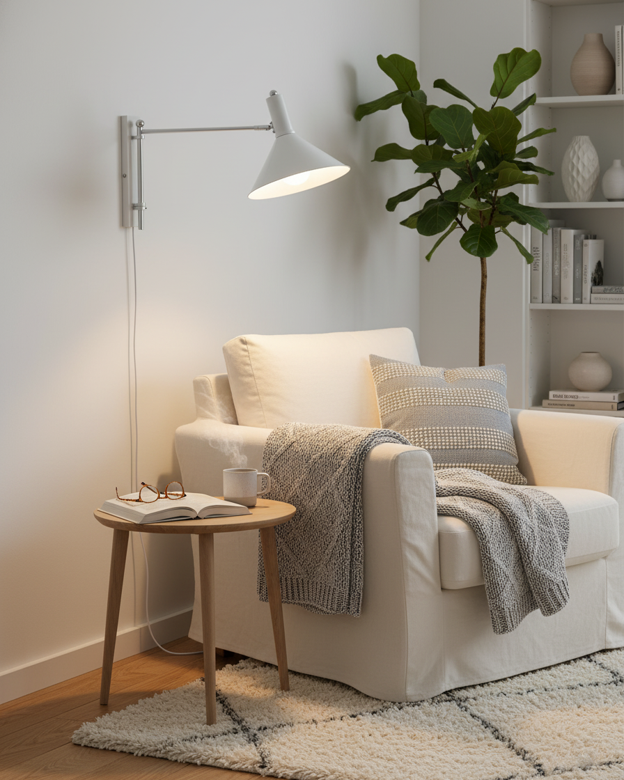 Céline Peak Steckdosenlampe mit verstellbarem Drehgelenk