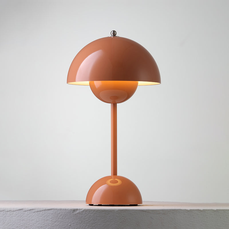 Élodie Wiederaufladbare LED-Tischleuchte mit Doppelkugeldesign
