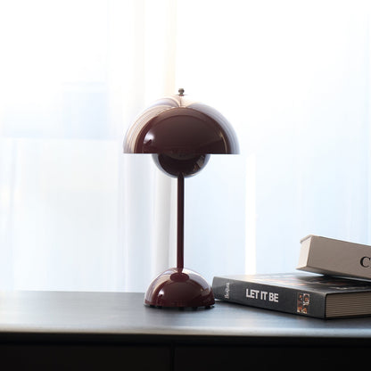 Élodie Wiederaufladbare LED-Tischleuchte mit Doppelkugeldesign