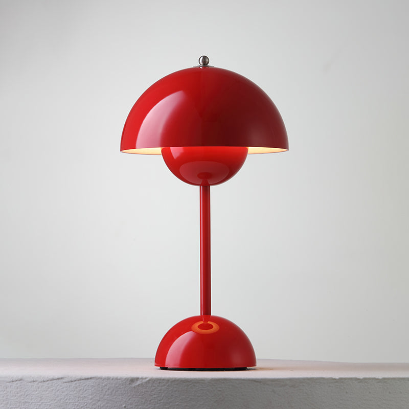 Élodie Wiederaufladbare LED-Tischleuchte mit Doppelkugeldesign