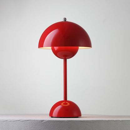 Élodie Wiederaufladbare LED-Tischleuchte mit Doppelkugeldesign