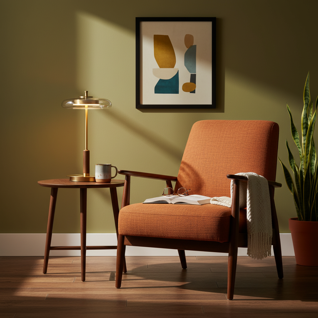 Auriane Glas-LED-Tischleuchte mit Messingsockel-Design