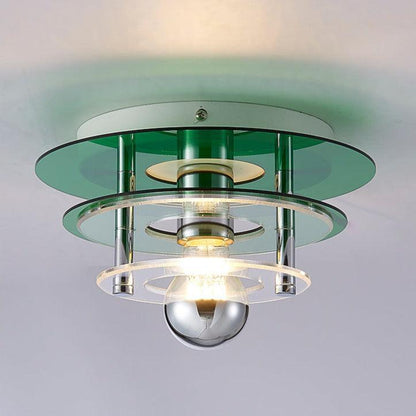 Élise Retro Color Layers Acrylic LED Ceiling Lamp