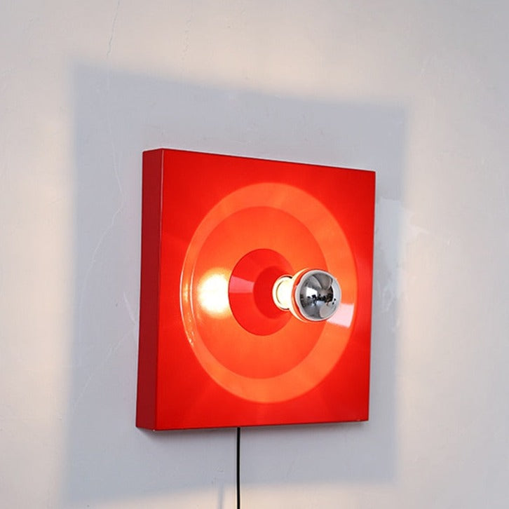 Camille Retro Square Space Age LED-Wandleuchte