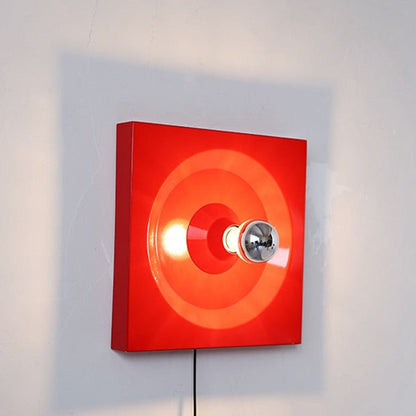 Camille Retro Square Space Age LED-Wandleuchte