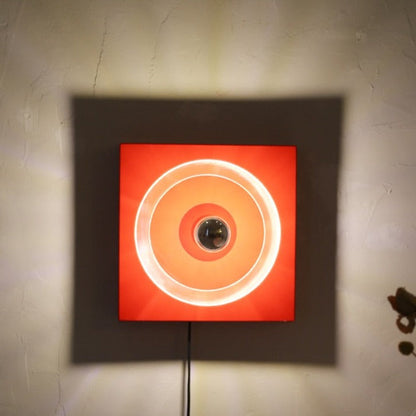 Camille Retro Square Space Age LED-Wandleuchte