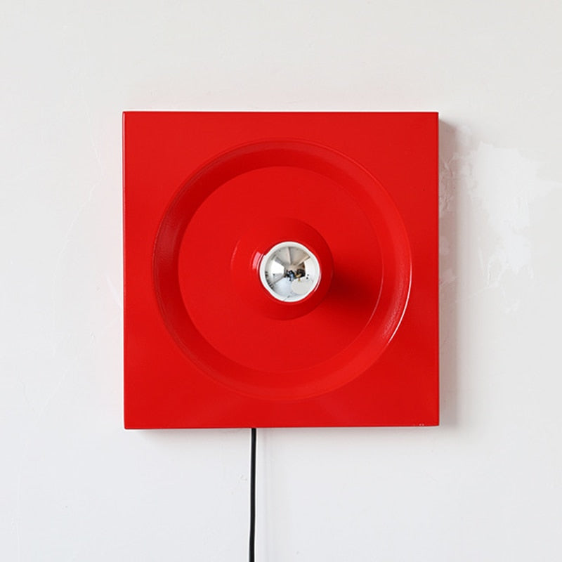 Camille Retro Square Space Age LED-Wandleuchte