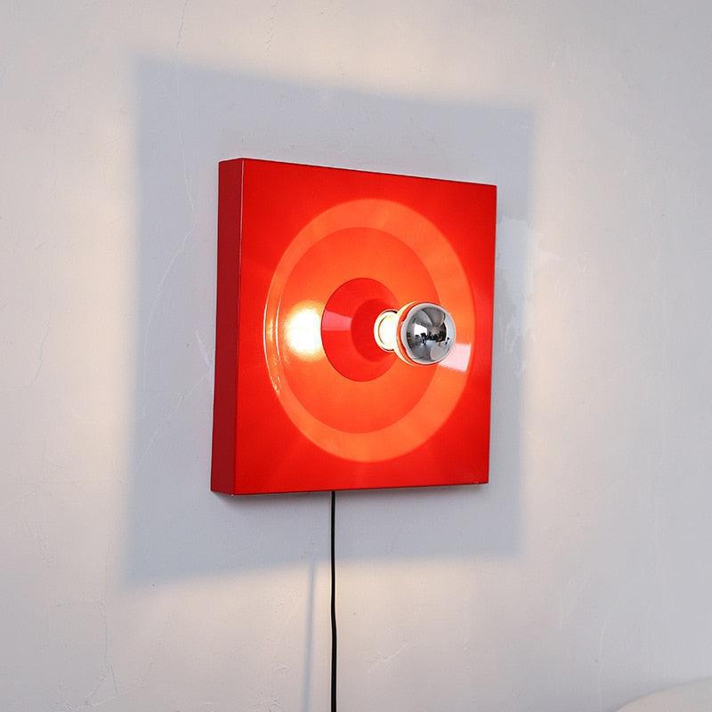 Camille Retro Square Space Age LED-Wandleuchte