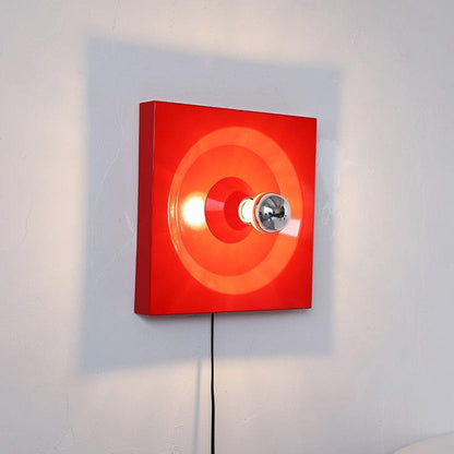 Camille Retro Square Space Age LED-Wandleuchte