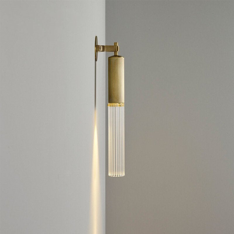 Colette Ripple Drop Tube LED Wall Lamp