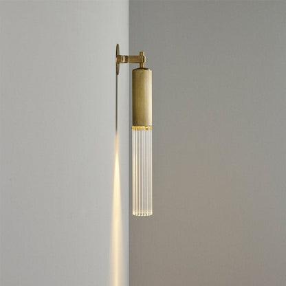 Colette Ripple Drop Tube LED Wall Lamp