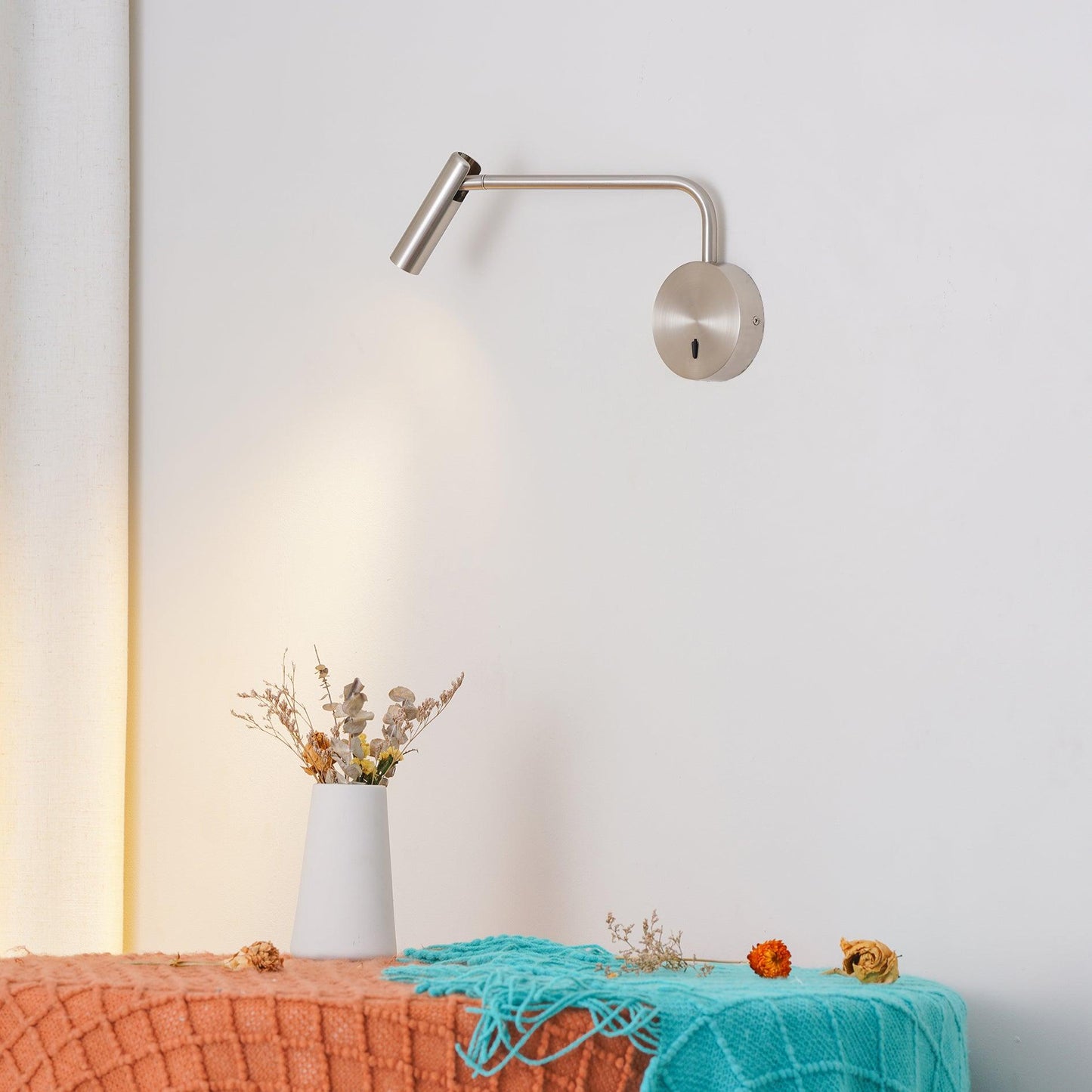 Aurélie Rizo Lese-Wandleuchte mit verstellbarem LED-Arm