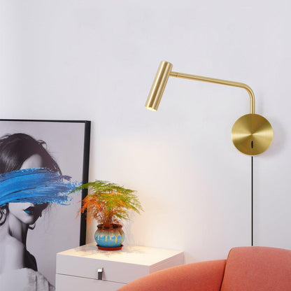 Aurélie Rizo Lese-Wandleuchte mit verstellbarem LED-Arm
