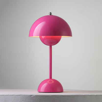 Élodie Wiederaufladbare LED-Tischleuchte mit Doppelkugeldesign
