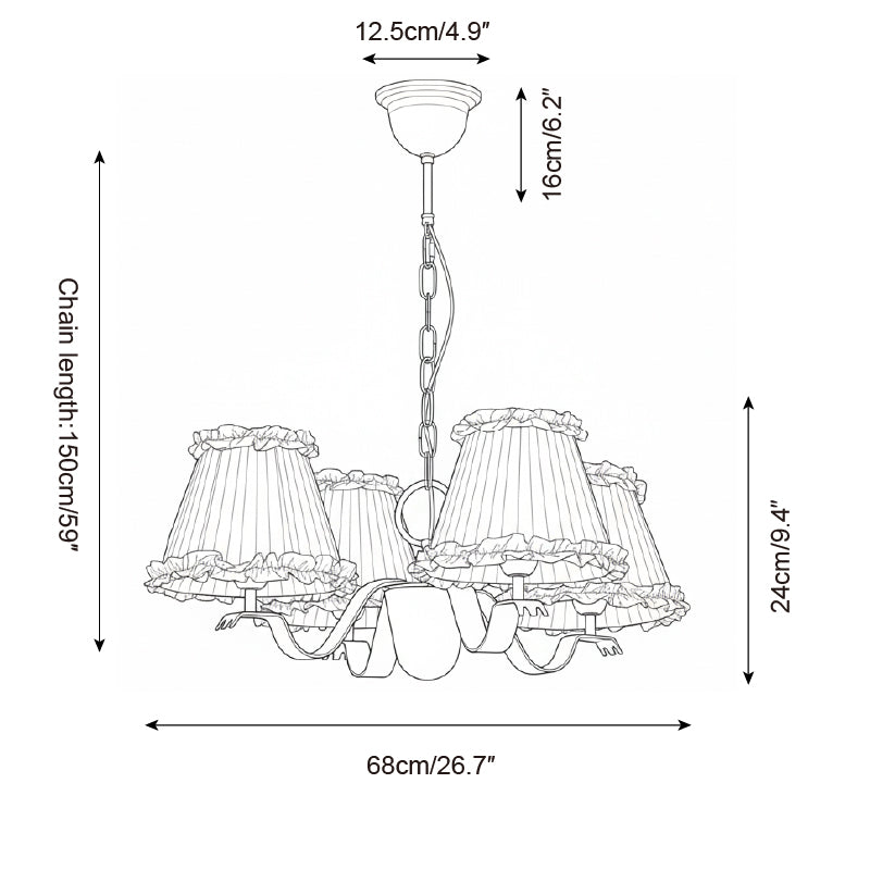 Sabine Rosvyn Chandelier