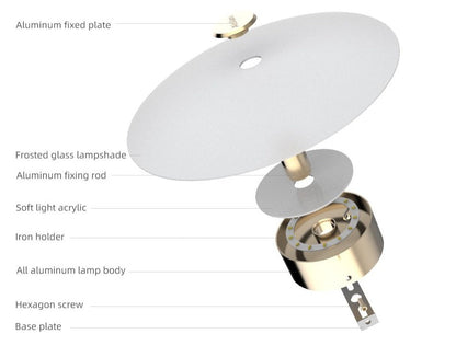 Sophie Round Disque LED Wand-Stimmungsleuchte