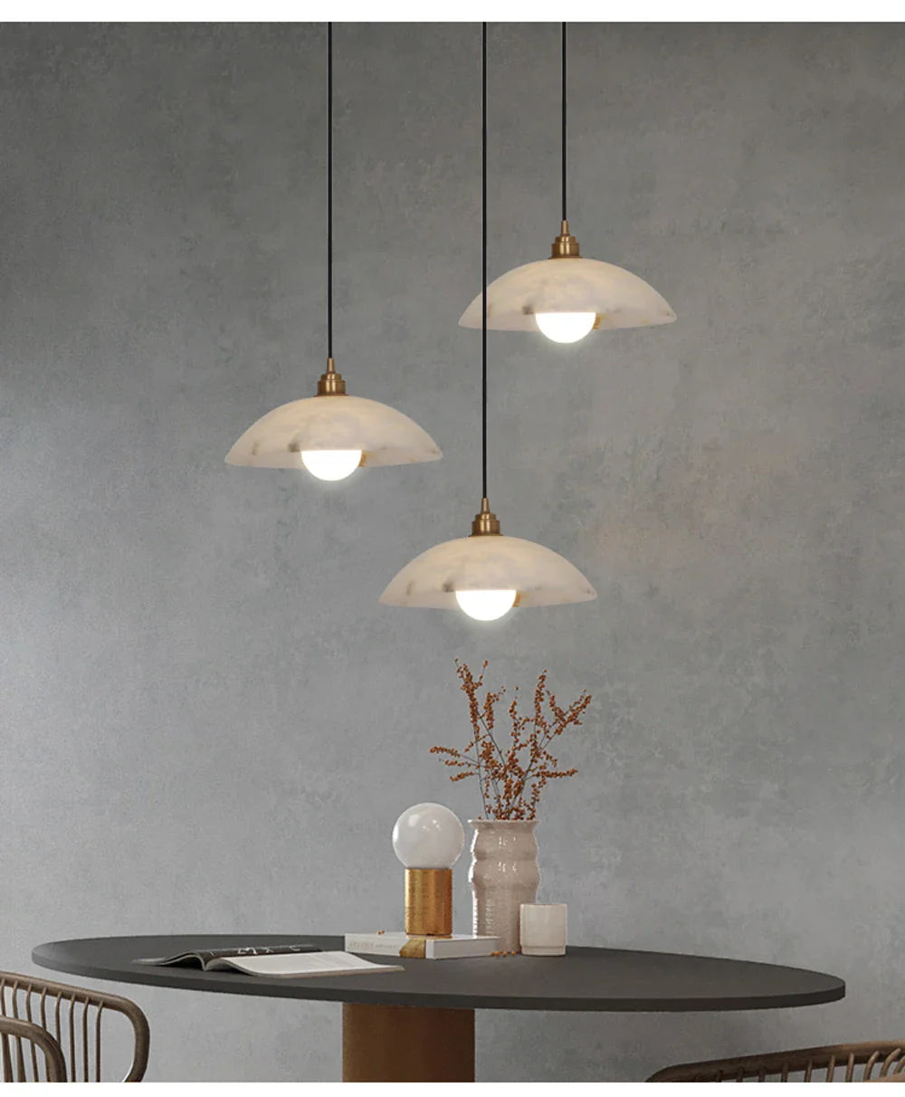 Sophie Inigo Marmor Alabaster Pendelleuchte