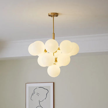 Margot Geometric Iron LED-Pendelleuchte