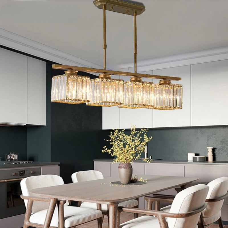 Colette Nordic Kristall-Dreifach-Kronleuchter
