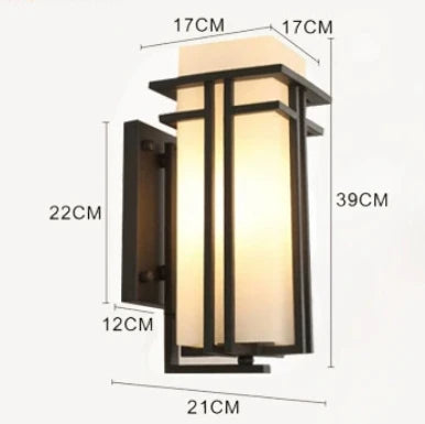 Yvette Outdoor Wasserdichte Wandleuchte Modernes Up Down Licht