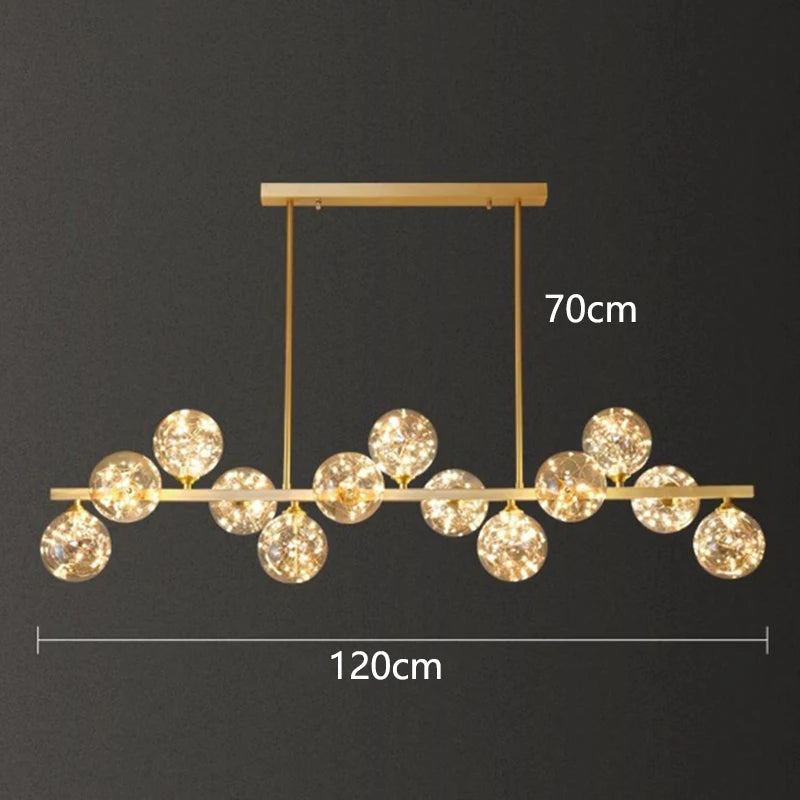 Aurélie moderne LED-Pendelleuchte für Wohn- und Esszimmer