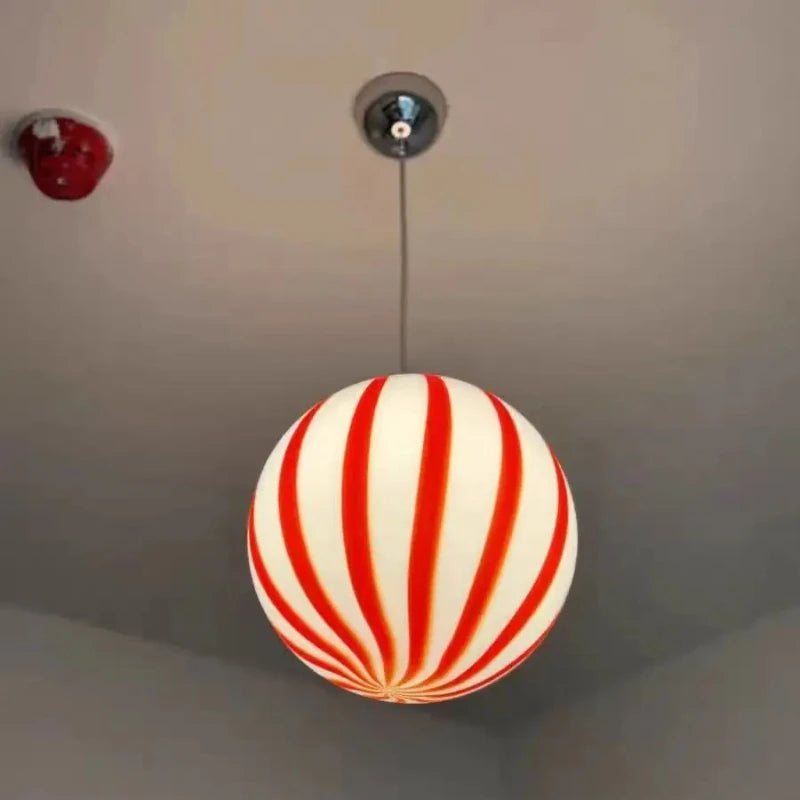 Élise Modern Lollipop Glaskugel LED-Pendelleuchte Kinderzimmerleuchte