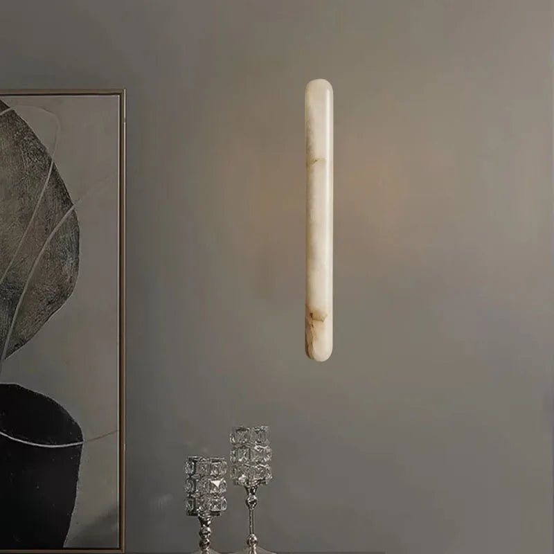 Colette Marmor Wandleuchte Kupfer Wandlampe Minimalistisches Licht