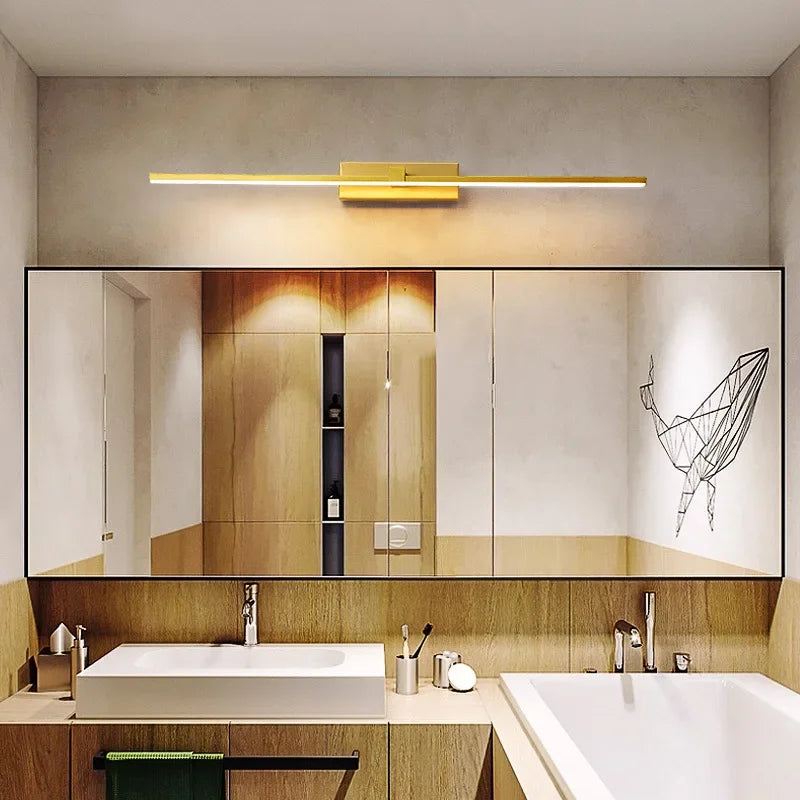 Noémie Modern Aluminum Bathroom LED Mirror Wall Lamp
