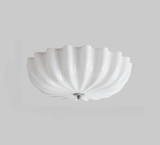 Élodie Bauhaus Runde LED-Deckenleuchte Modern Weiß