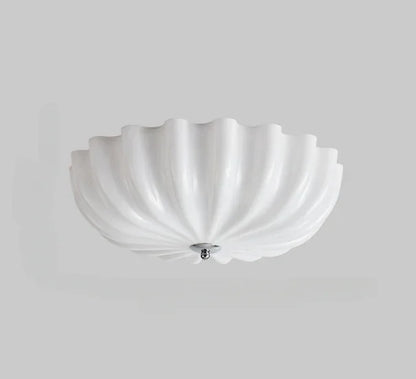 Élodie Bauhaus Runde LED-Deckenleuchte Modern Weiß