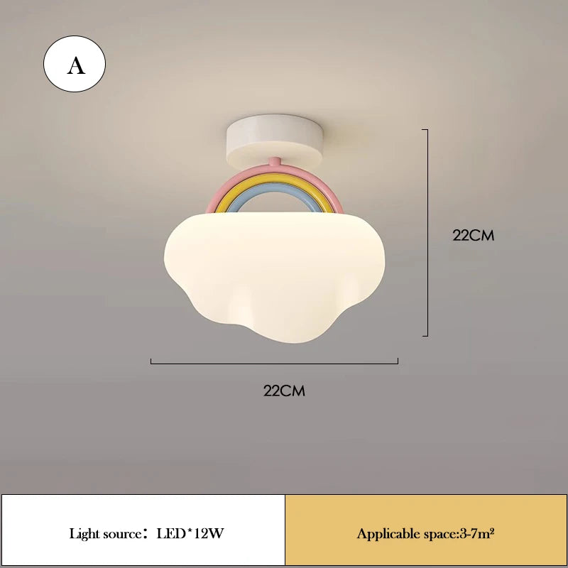 Sophie Cloud Kleine Deckenlampe Kinderzimmer Schlafzimmerlicht
