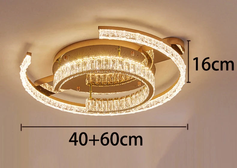 Modern LED Ceiling Light – Minimalist Acrylic Flush Mount for Bedroom & Living Room | Smart Dimmable Options